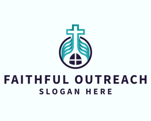 Cross Ministry Church  logo design