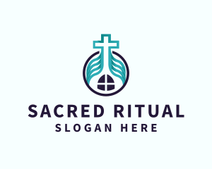 Cross Ministry Church  logo design