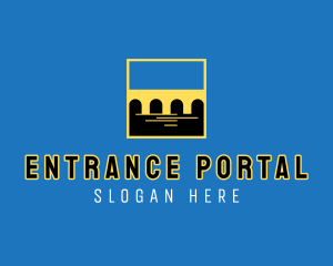 Viaduct Bridge Port  logo design