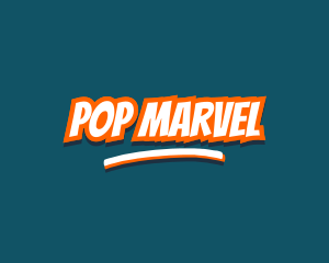 Cartoon Pop Art logo