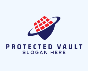 Security Shield Technology logo design