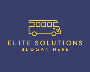 Bus Transportation Service logo design