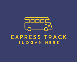 Bus Transportation Service logo design