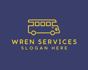 Bus Transportation Service logo design