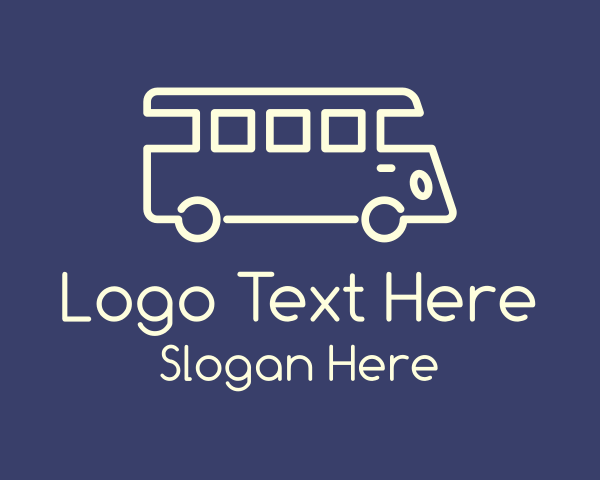 School Bus logo example 4