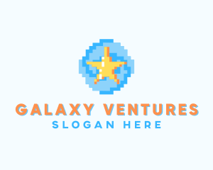 Star Galaxy Astronomy logo design