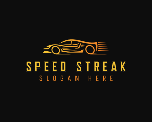 Speed Racer Vehicle logo design