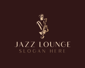Saxophone Jazz Musician logo
