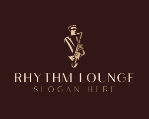 Saxophone Jazz Musician logo