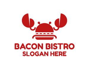 Crab Burger Bistro  logo design