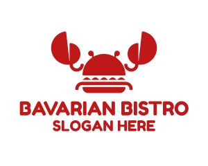 Crab Burger Bistro  logo design