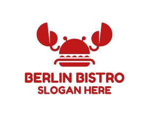 Crab Burger Bistro  logo design