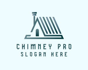 Metal Roof Chimney logo design