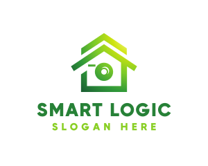 Home Surveillance Camera logo design