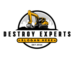 Industrial Excavator Demolition logo