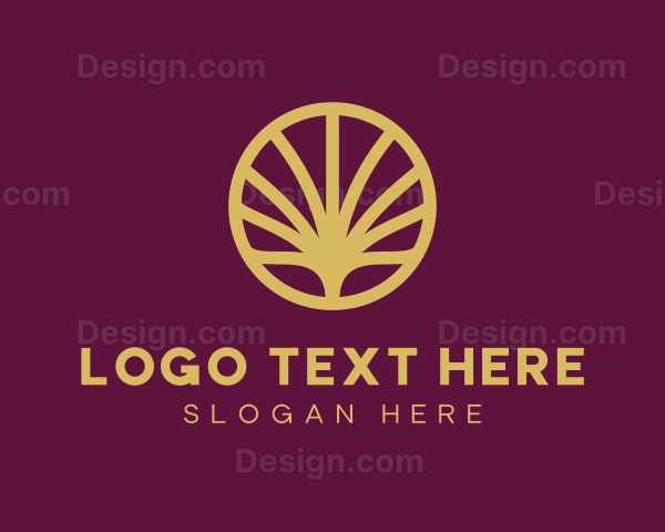 Luxury Shell Fan Logo