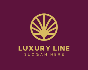 Luxury Shell Fan logo design