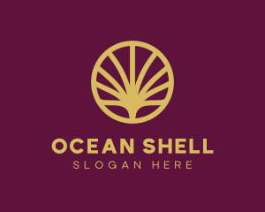 Luxury Shell Fan logo design