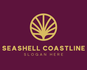 Luxury Shell Fan logo design