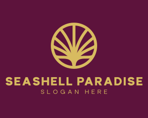 Luxury Shell Fan logo design