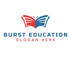 Bird Book Education logo design