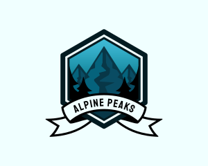 Mountain Peak Travel logo design