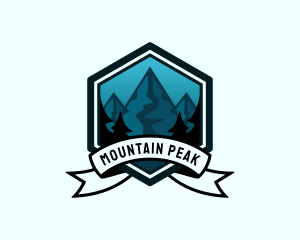 Mountain Peak Travel logo design