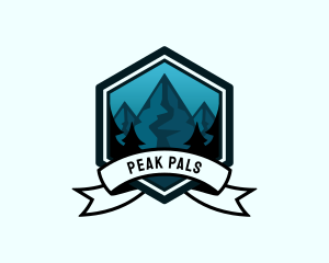 Mountain Peak Travel logo design