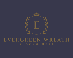 Medieval Royal Wreath logo design