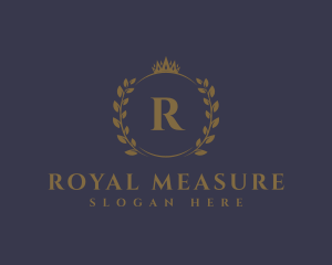 Medieval Royal Wreath logo design