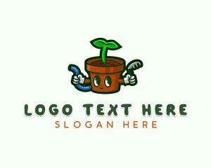 Gardening Plant Hose logo