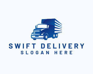 Truck Delivery Logistic logo design