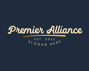 Premier Clothing Brand logo design