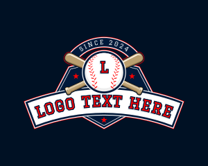 Baseball Sports League logo