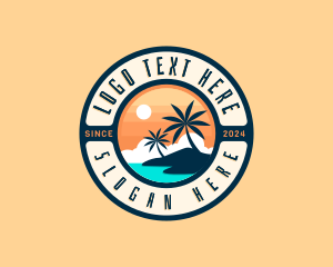 Travel Beach Island logo