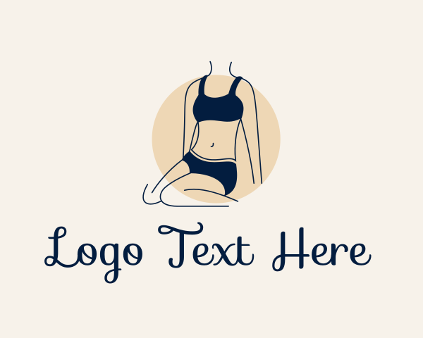 Lingerie Fashion logo example 4