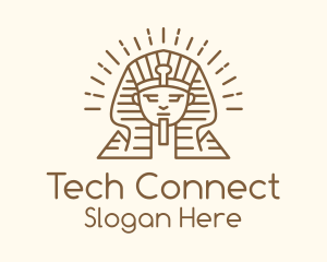 Ancient Egypt Sphinx  Logo