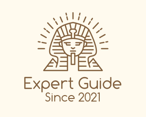 Ancient Egypt Sphinx  logo design