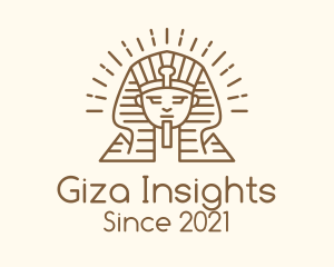 Ancient Egypt Sphinx  logo design