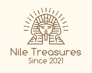 Ancient Egypt Sphinx  logo design