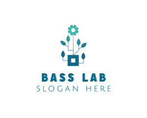 Gear Leaf Biotech logo design