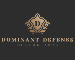 Royal Defense Shield logo design