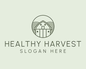 Ranch Farmhouse Harvest logo design