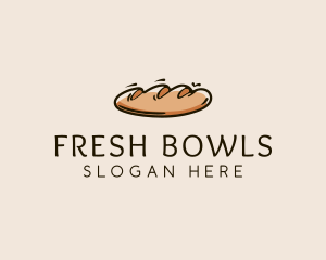 Fresh Bread Loaf  logo design