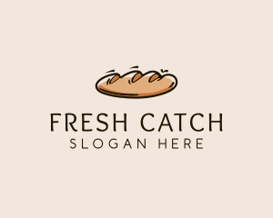 Fresh Bread Loaf  logo design