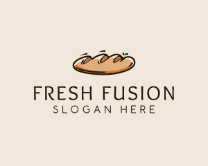 Fresh Bread Loaf  logo design