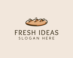 Fresh Bread Loaf  logo design