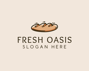 Fresh Bread Loaf  logo design