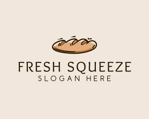 Fresh Bread Loaf  logo design