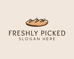 Fresh Bread Loaf  logo design